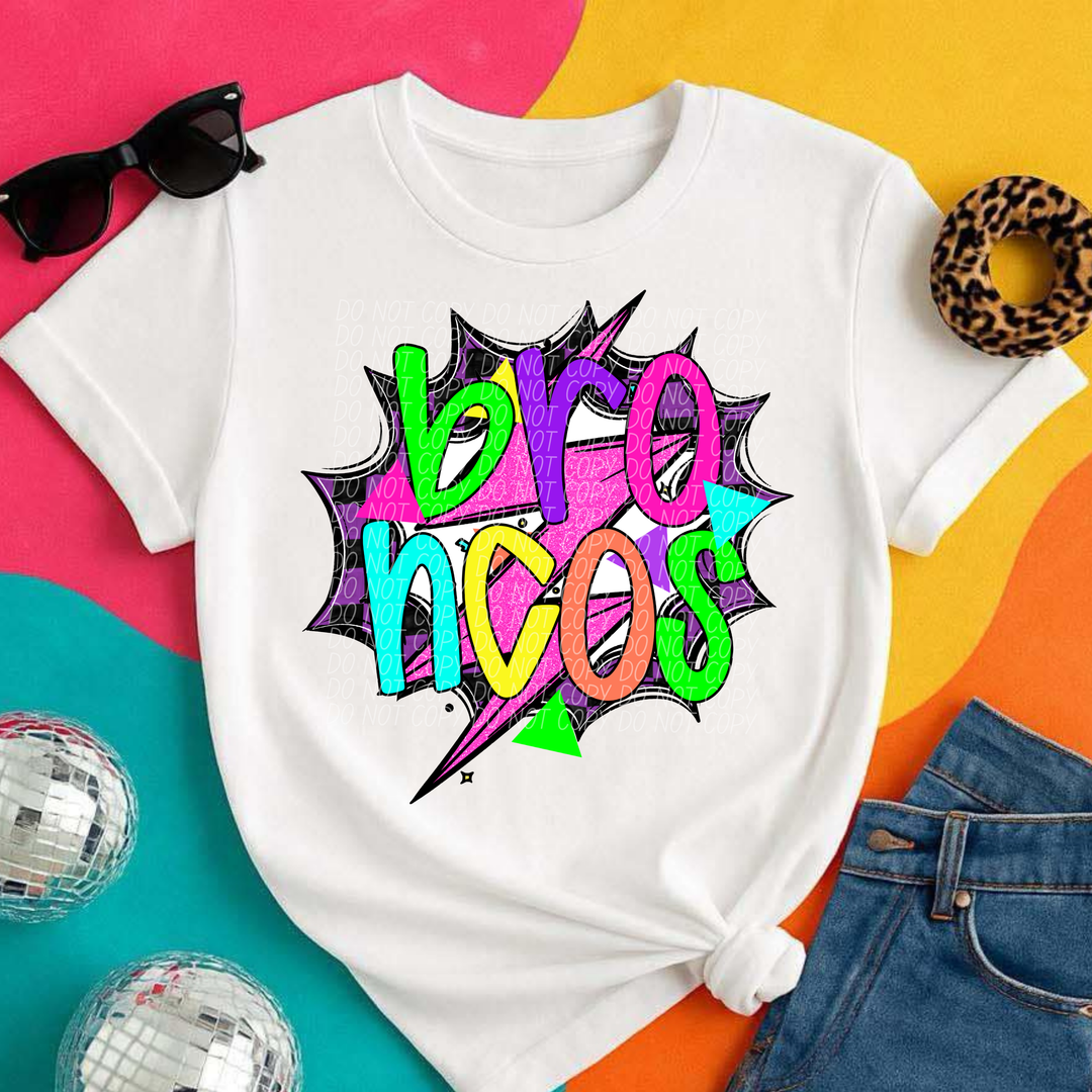 80's Hero Mascots Youth DTF Print