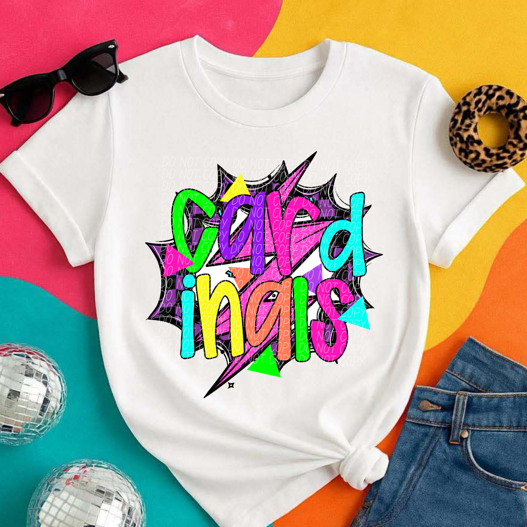 80's Hero Mascots Youth DTF Print