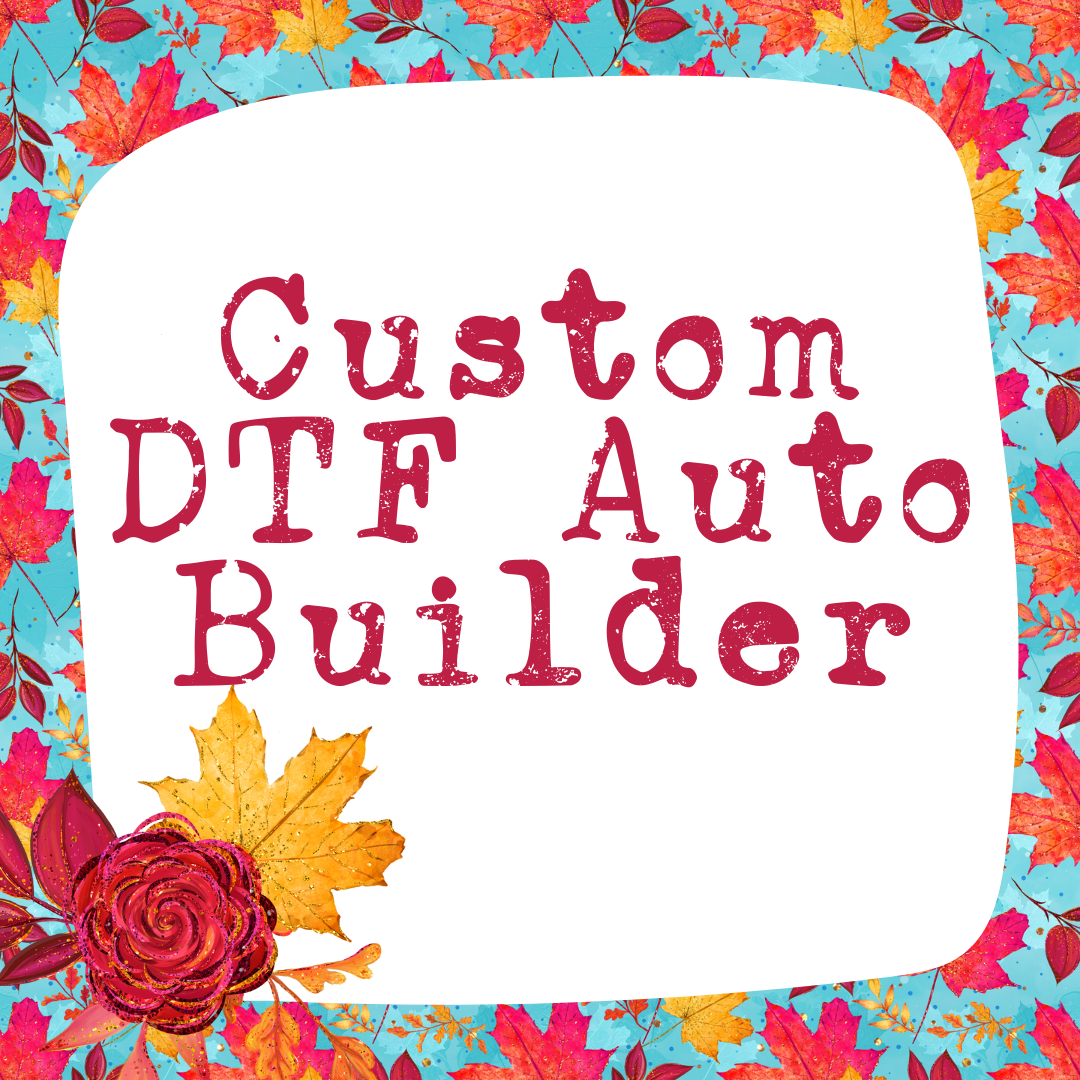 AUTO BUILDER: Auto Nesting Custom DTF and Gang Sheet Builder - DTF Print up to 22”x120”