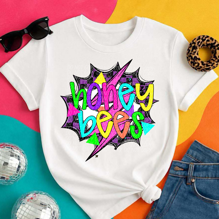 80's Hero Mascots Youth DTF Print