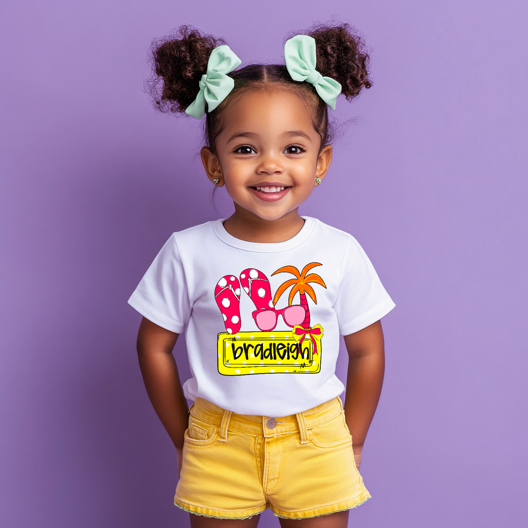 Customized Tropical DTF Print