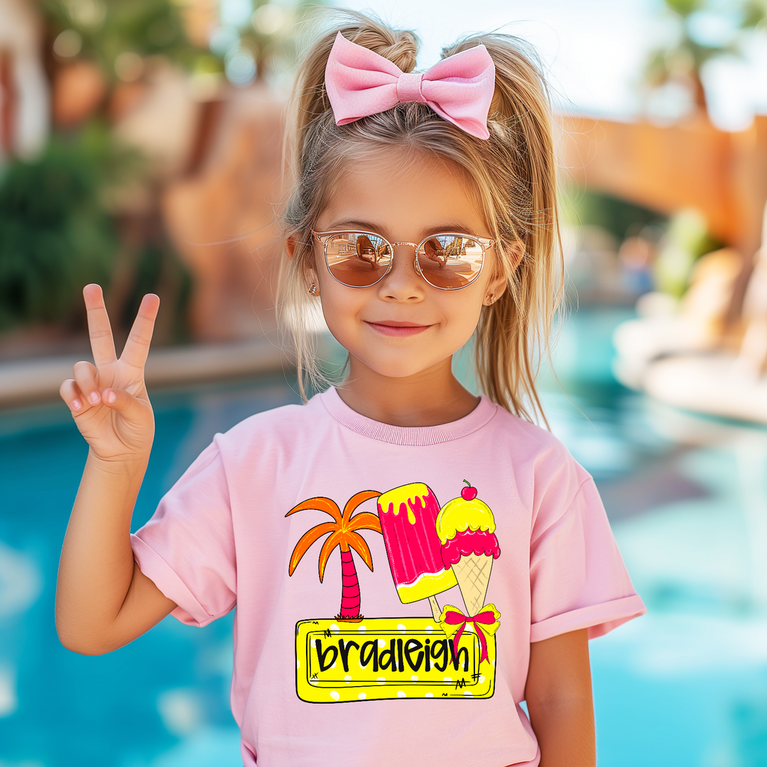 Customized Tropical DTF Print