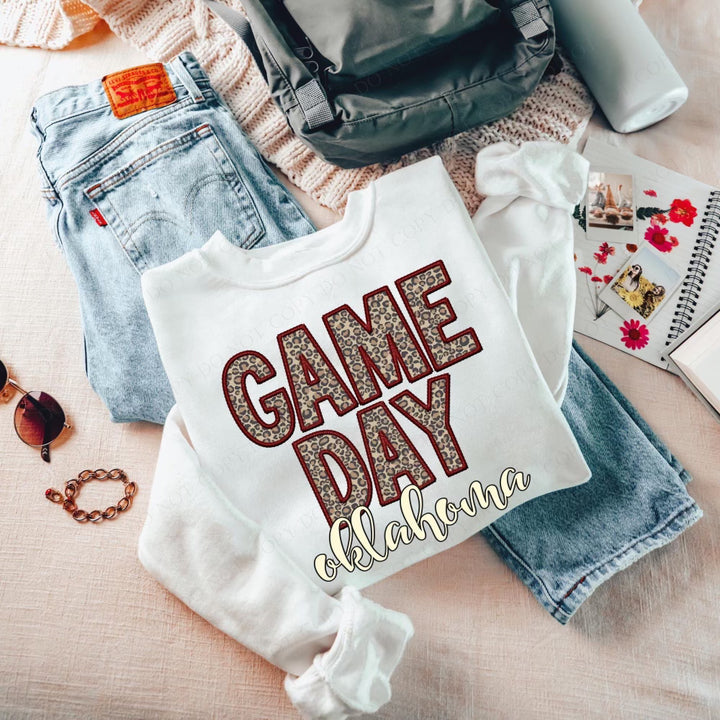 Game Day States DTF Print **(Color is referring to the state name)