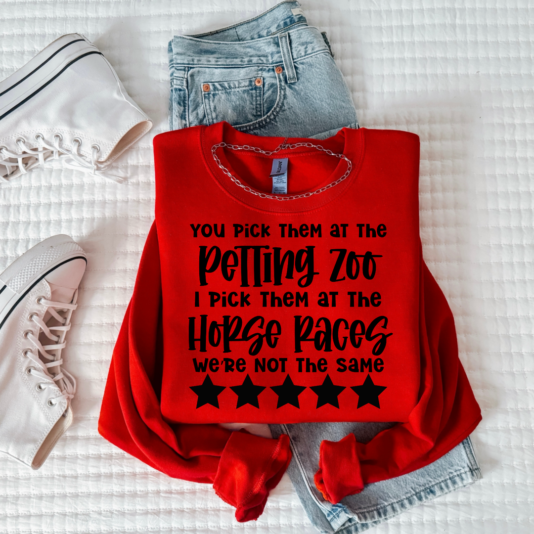 You Pick Them At The Petting Zoo DTF Print