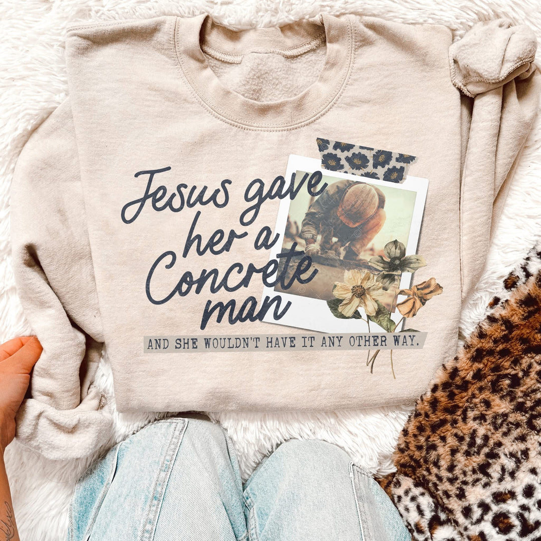 Jesus Gave Her CUSTOM DTF Print (Email your picture to support@simpletymes.com)