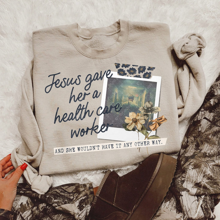 Jesus Gave Her CUSTOM DTF Print (Email your picture to support@simpletymes.com)