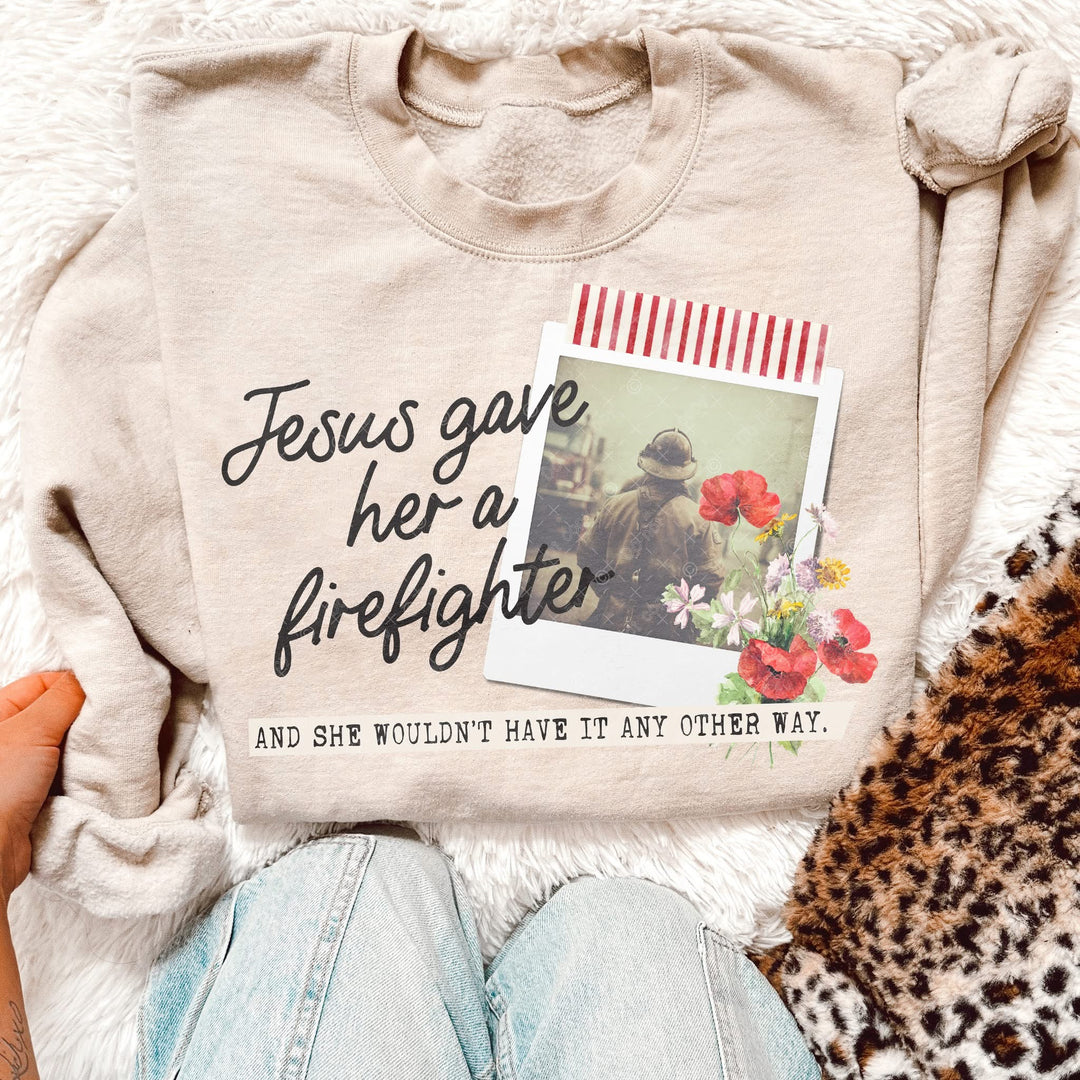 Jesus Gave Her CUSTOM DTF Print (Email your picture to support@simpletymes.com)