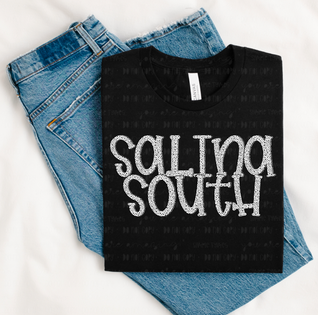 Customized Preppy Dotted DTF Print