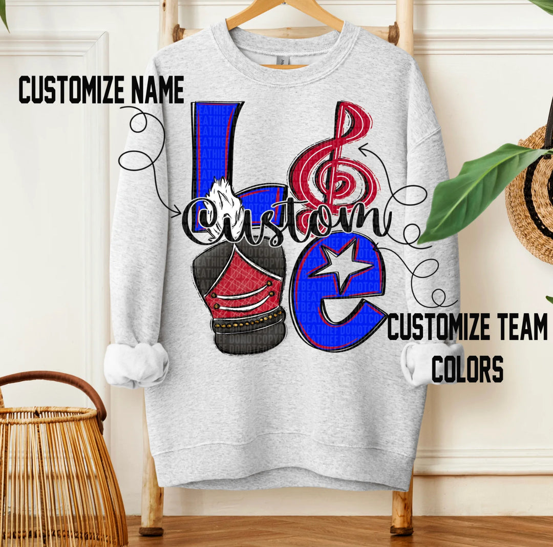 Team Spirit Band Custom Design Mockup Fee ONLY - No Prints - No Digitals