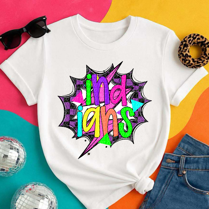 80's Hero Mascots Youth DTF Print