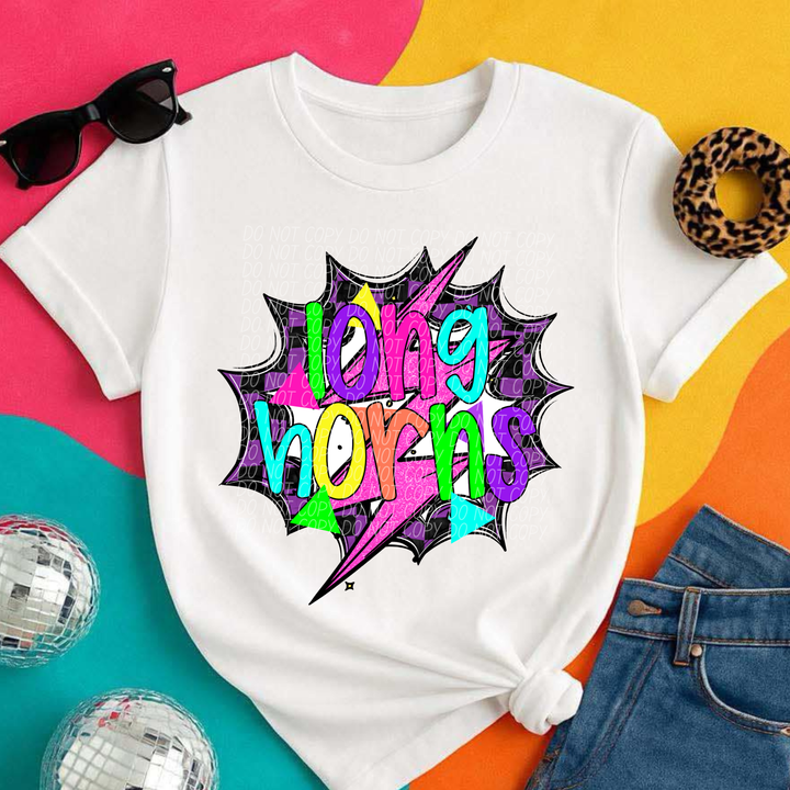 80's Hero Mascots Youth DTF Print