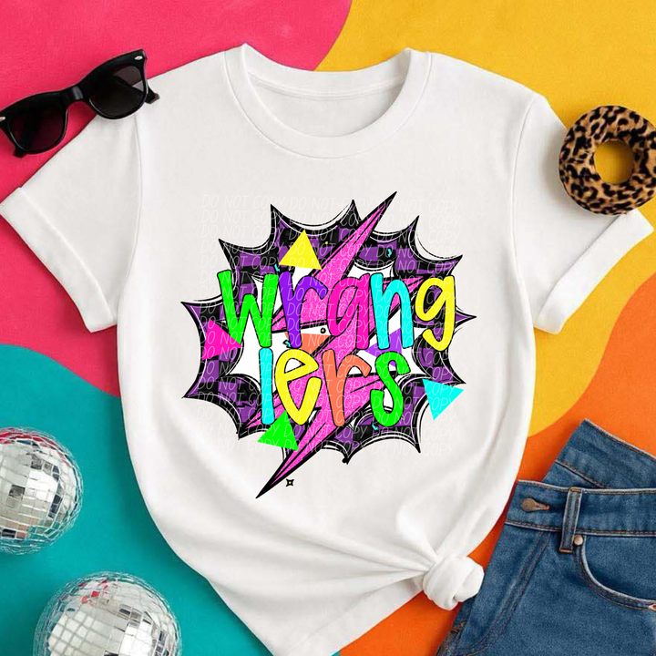 80's Hero Mascots Youth DTF Print