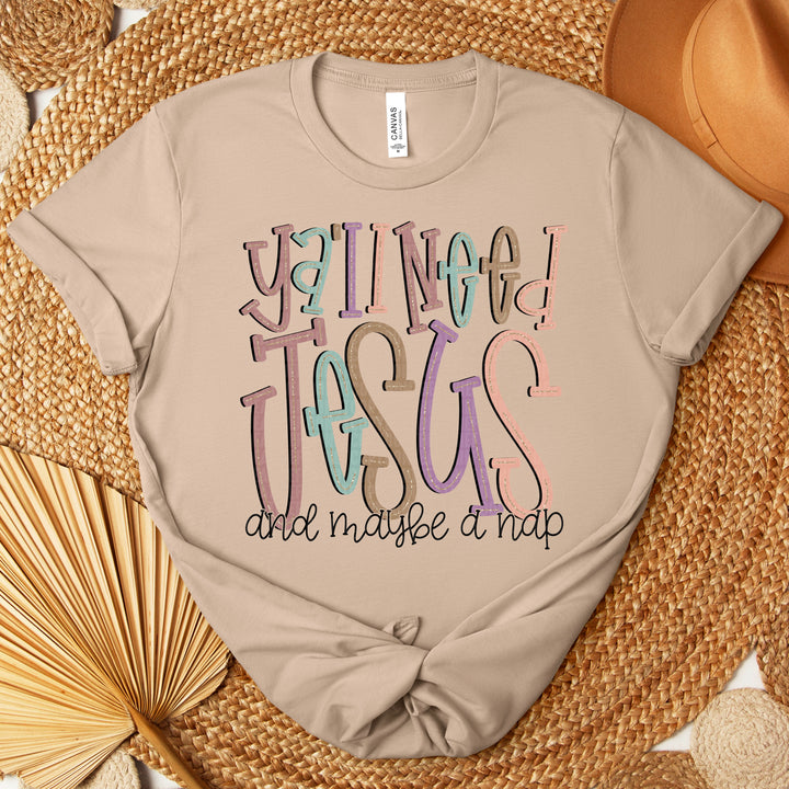 Y’all Need Jesus DTF Print