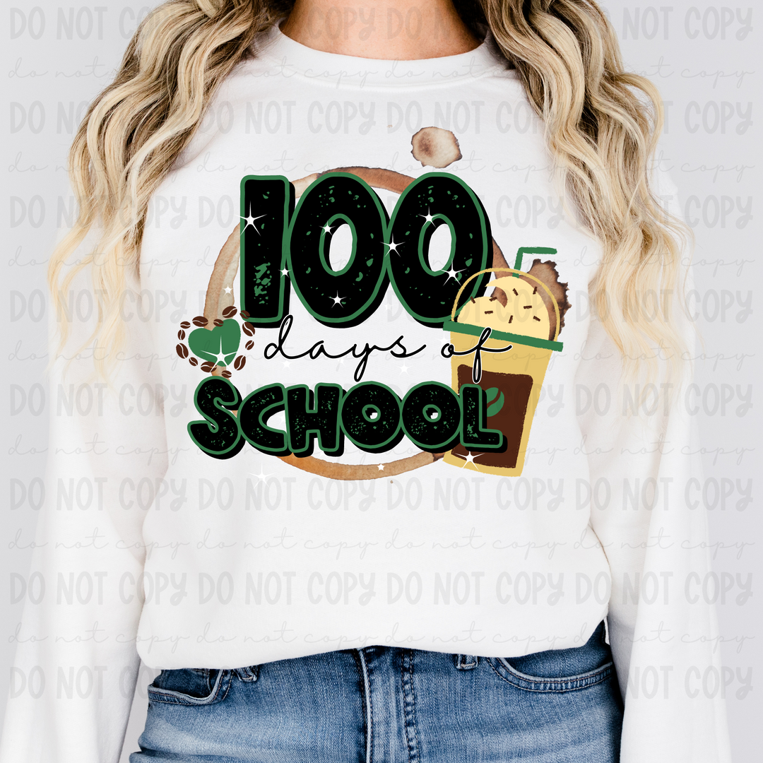 100 Days of School DTF Print