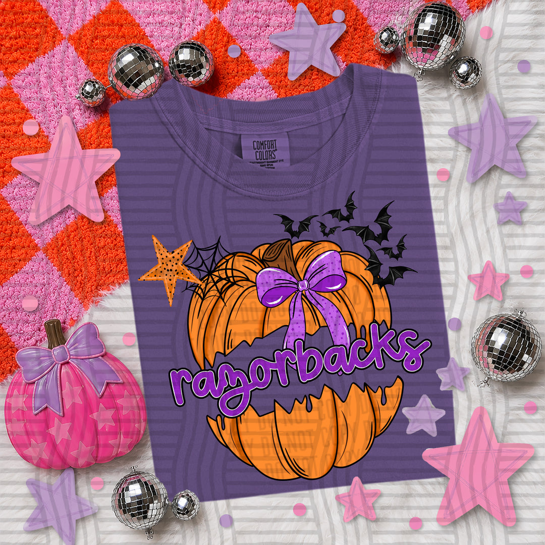 Pumpkin Pop Girly Mascots DTF Print