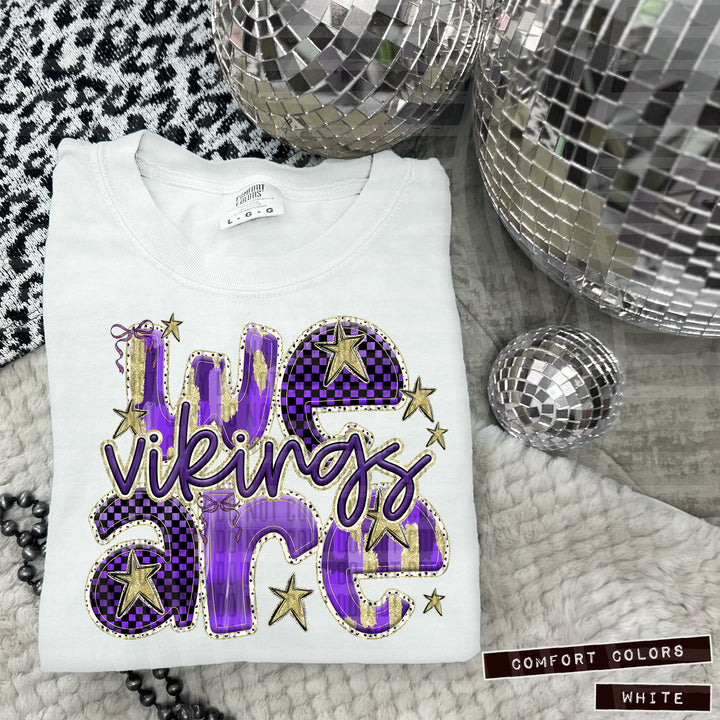 Purple We Are DTF Print