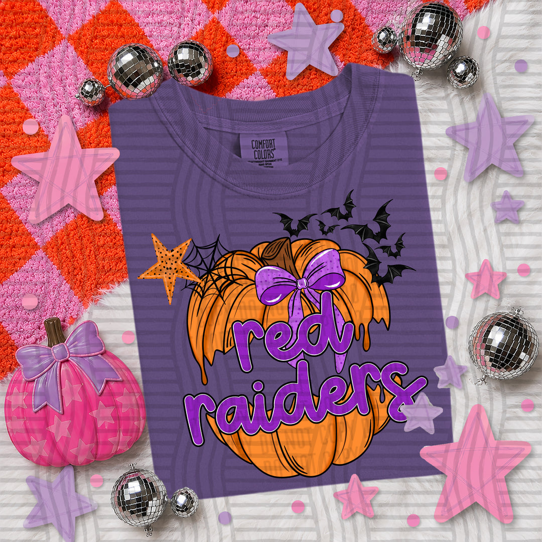 Pumpkin Pop Girly Mascots DTF Print