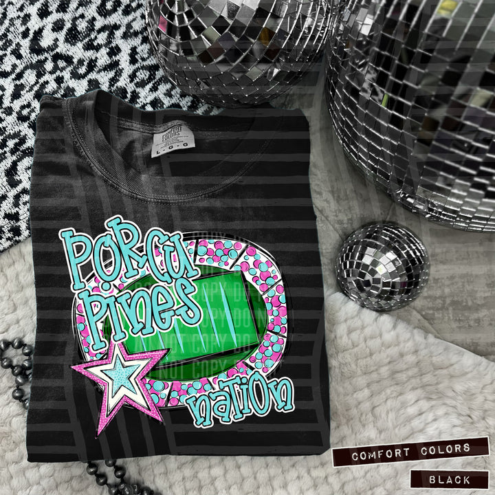 Preppy Stadium Nation DTF Print