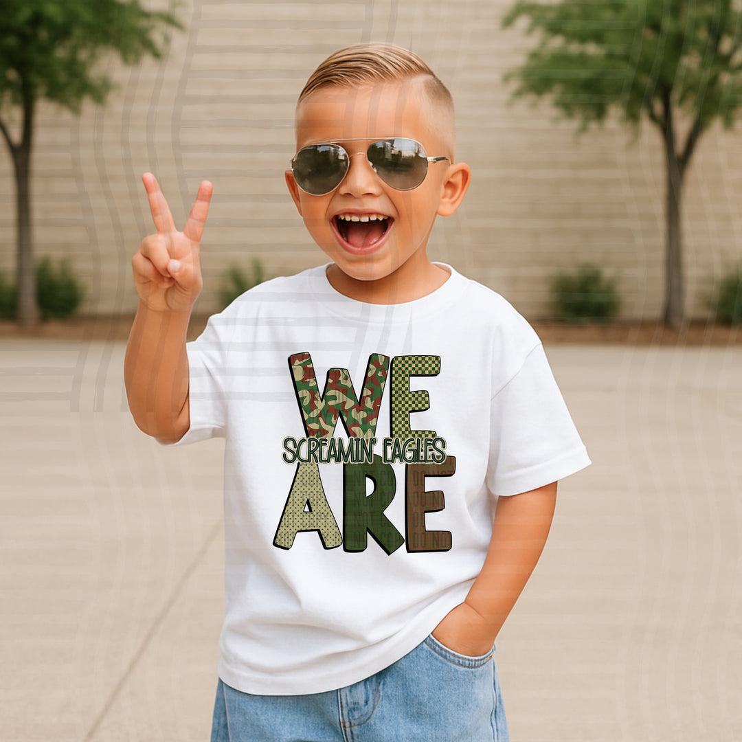 We Are Camo DTF Print