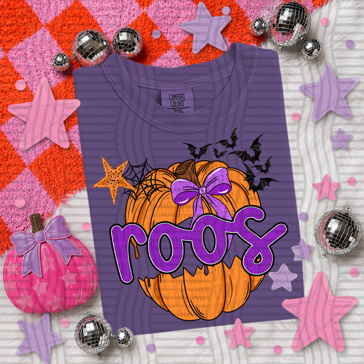 Pumpkin Pop Girly Mascots DTF Print