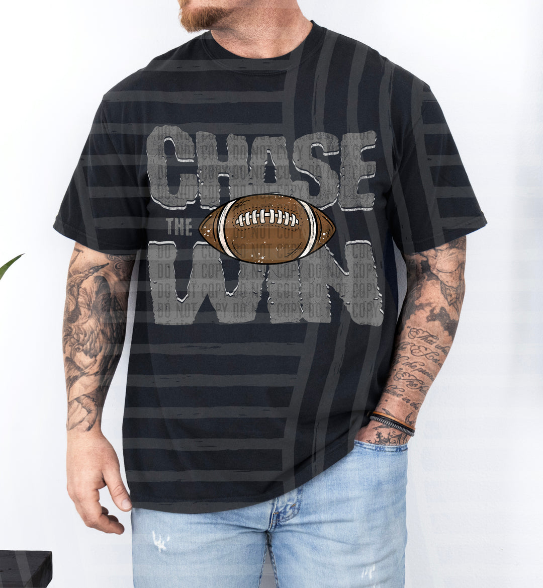 Chase The Win Football DTF Print