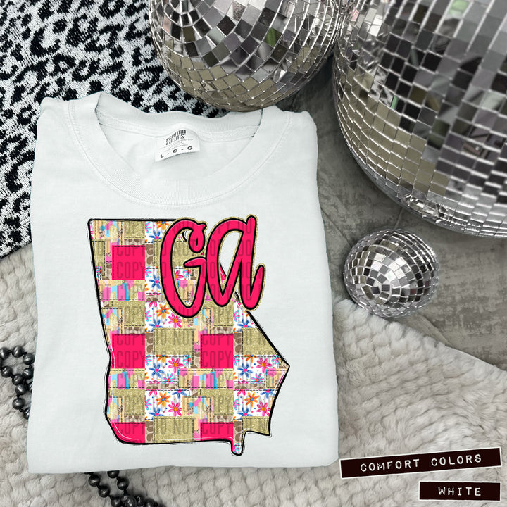 Patches States DTF Print