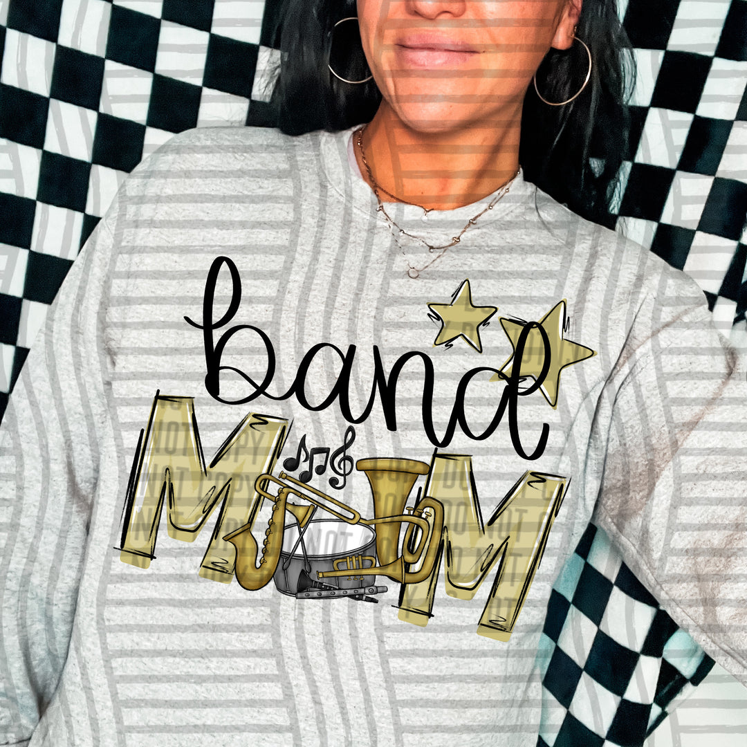 Sports Mom Band DTF Print
