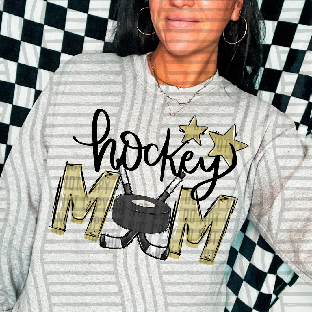 Sports Mom Hockey DTF Print