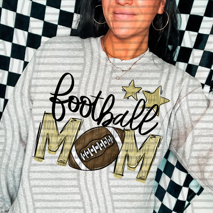 Sports Mom Football DTF Print