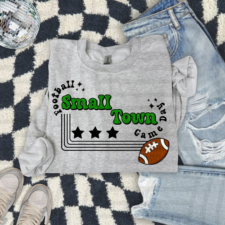 Small Town Football DTF Print