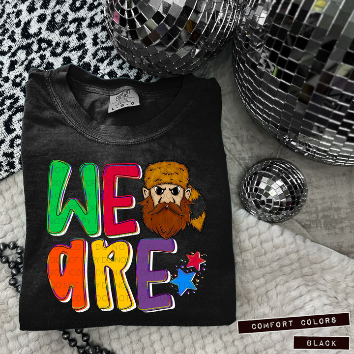 We Are Mascot Heads DTF Print