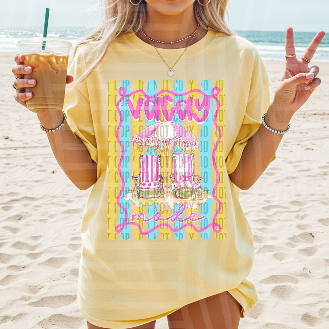 Vacay Mode DTF Print