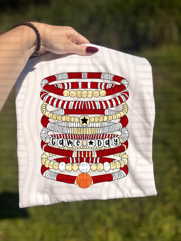 Basketball Bracelets DTF Print