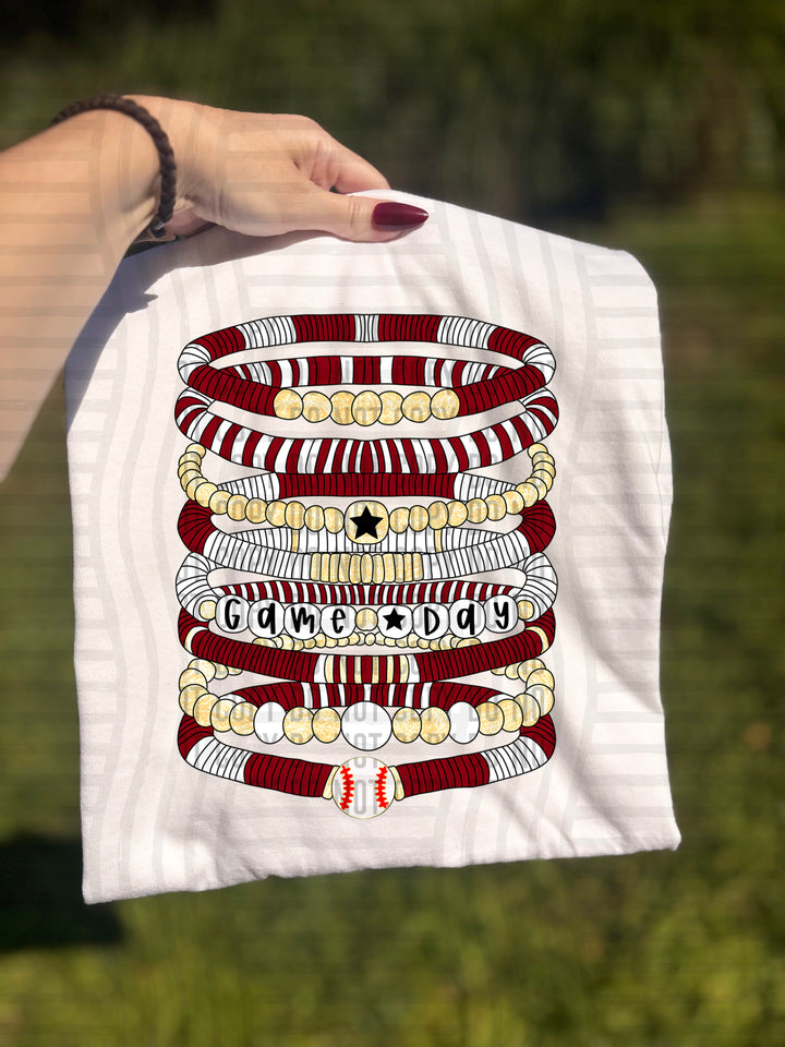 Baseball Bracelets DTF Print