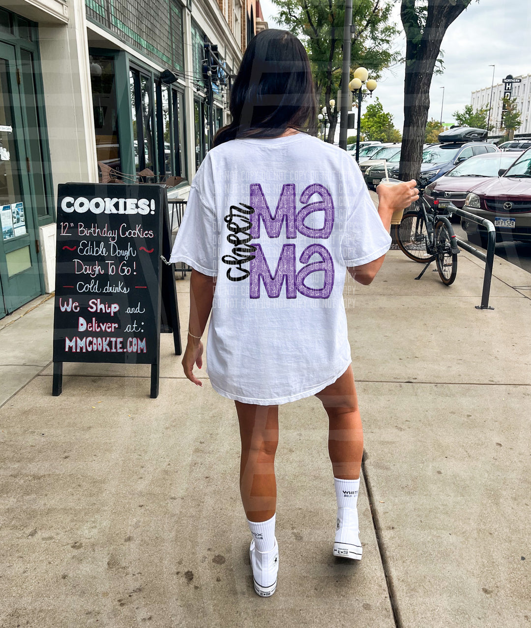 Sports Mama Cheer DTF Print