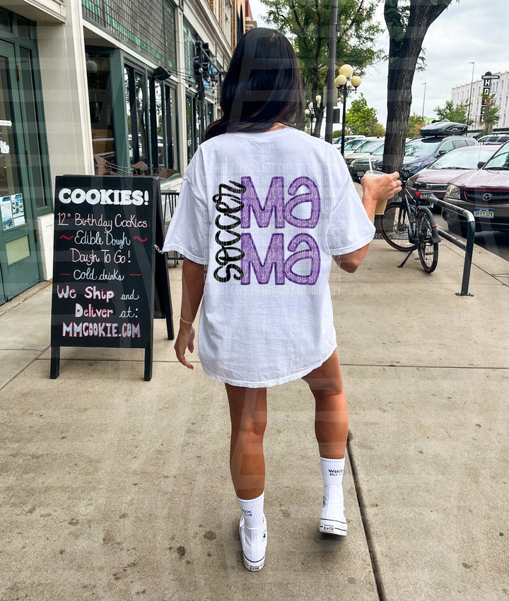 Sports Mama Soccer DTF Print