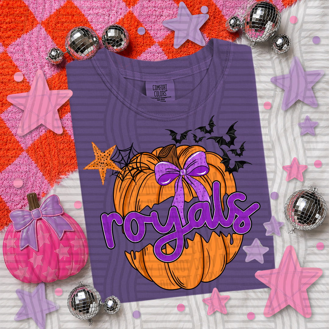 Pumpkin Pop Girly Mascots DTF Print