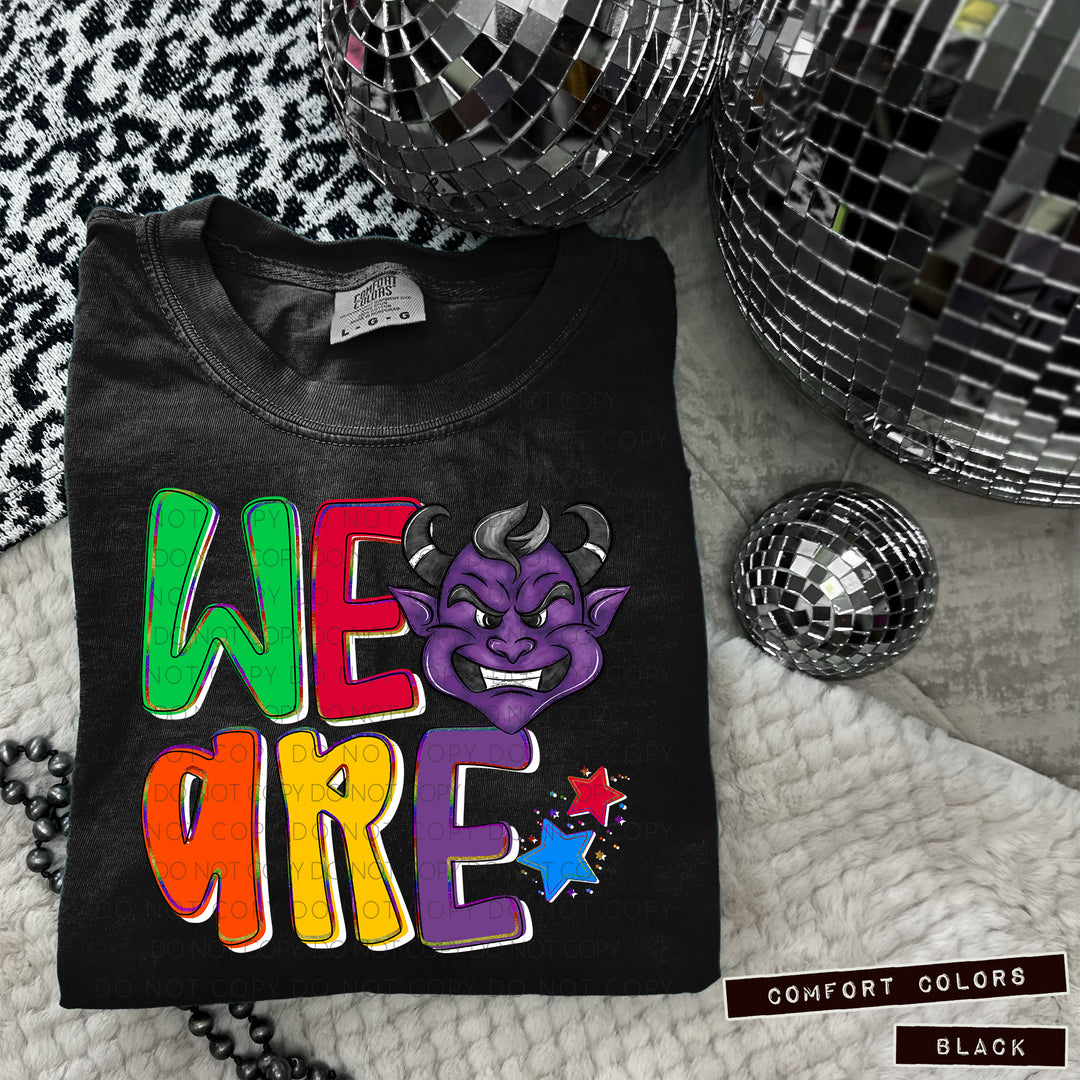 We Are Mascot Heads  DTF Print