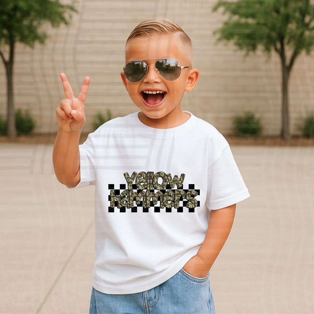 Camo DTF Print