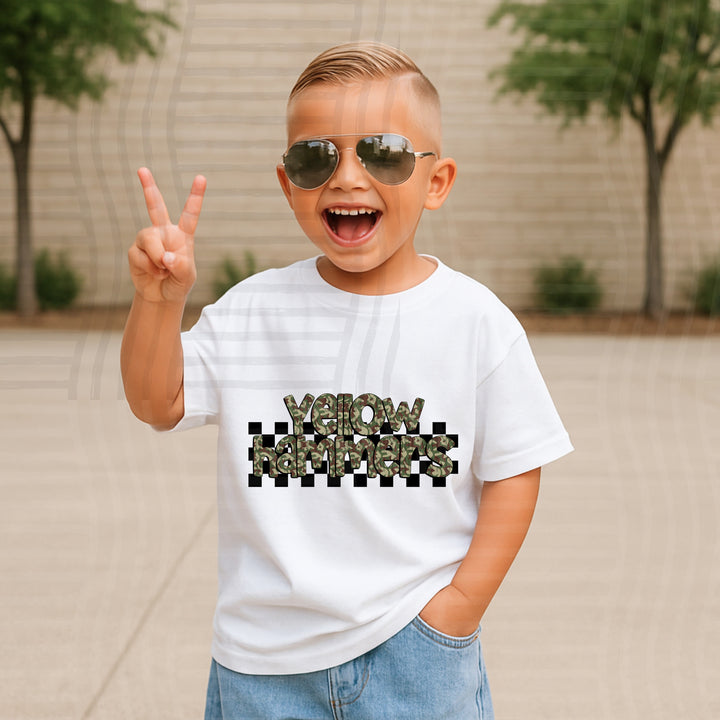 Camo DTF Print