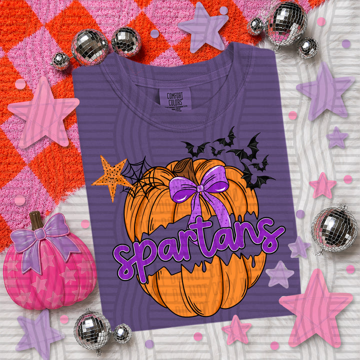 Pumpkin Pop Girly Mascots DTF Print