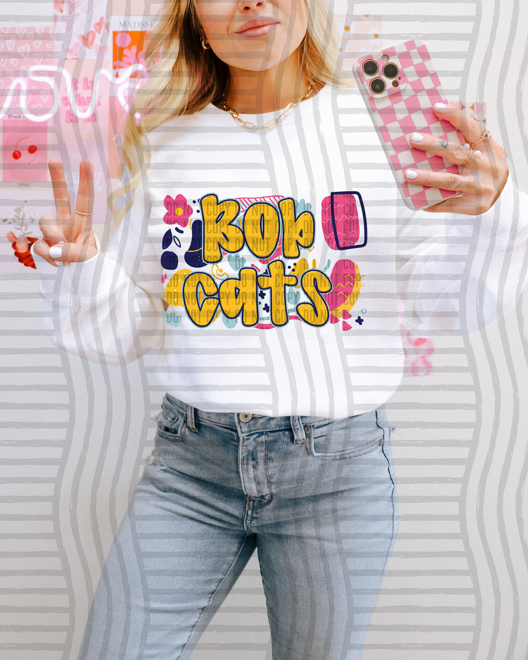 Groovy Mascots DTF Print
