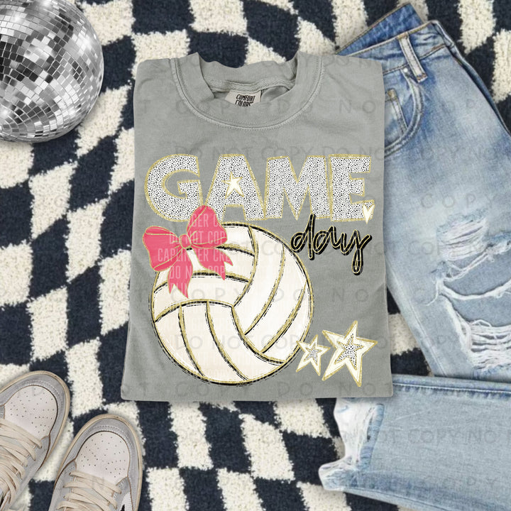 Game Day Volleyball DTF Print