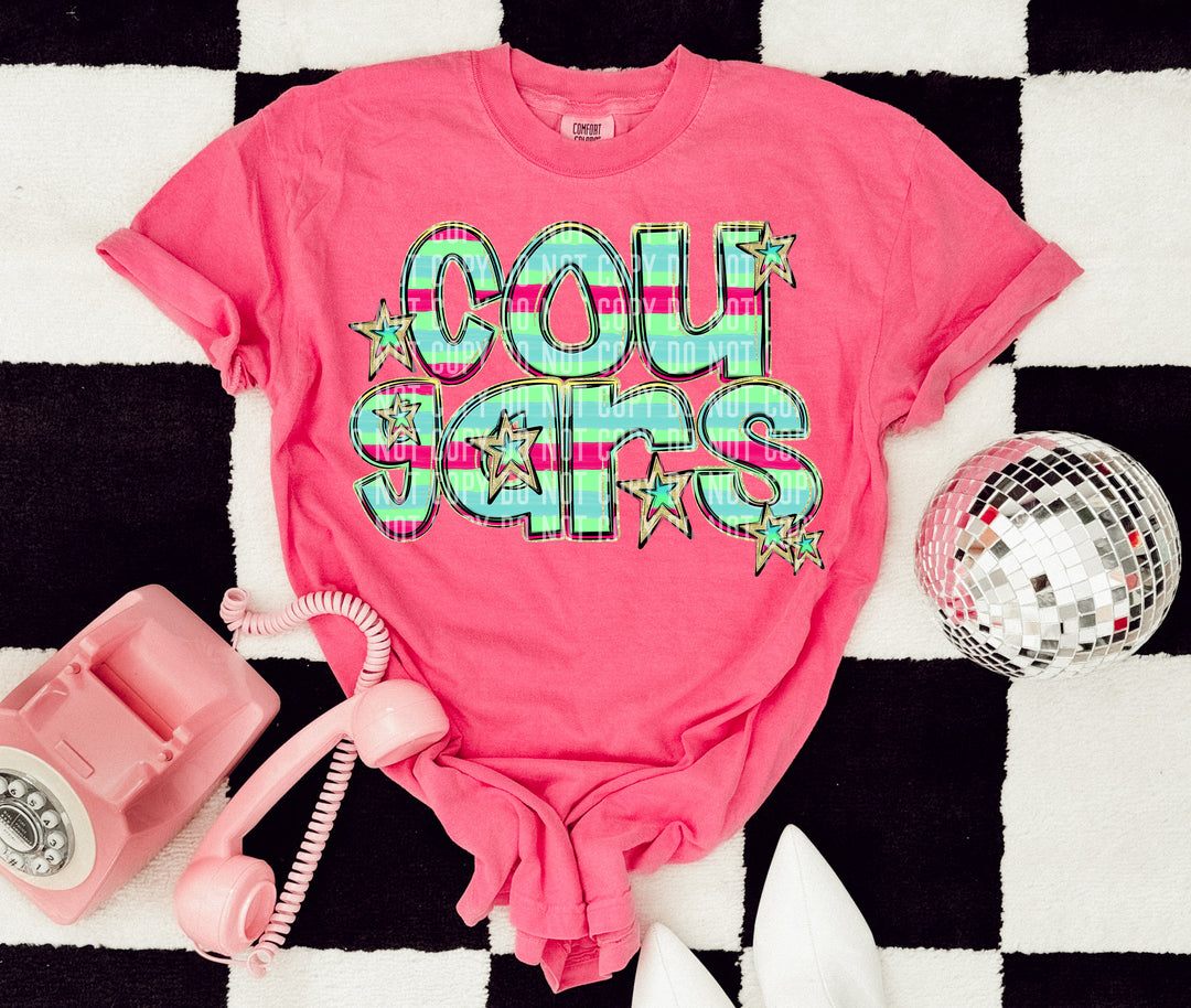 Multi Stripes DTF Print