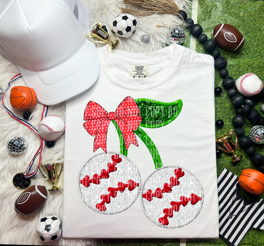 Cherry Sports DTF Print