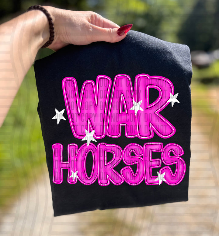 Pink And Preppy Split DTF Print