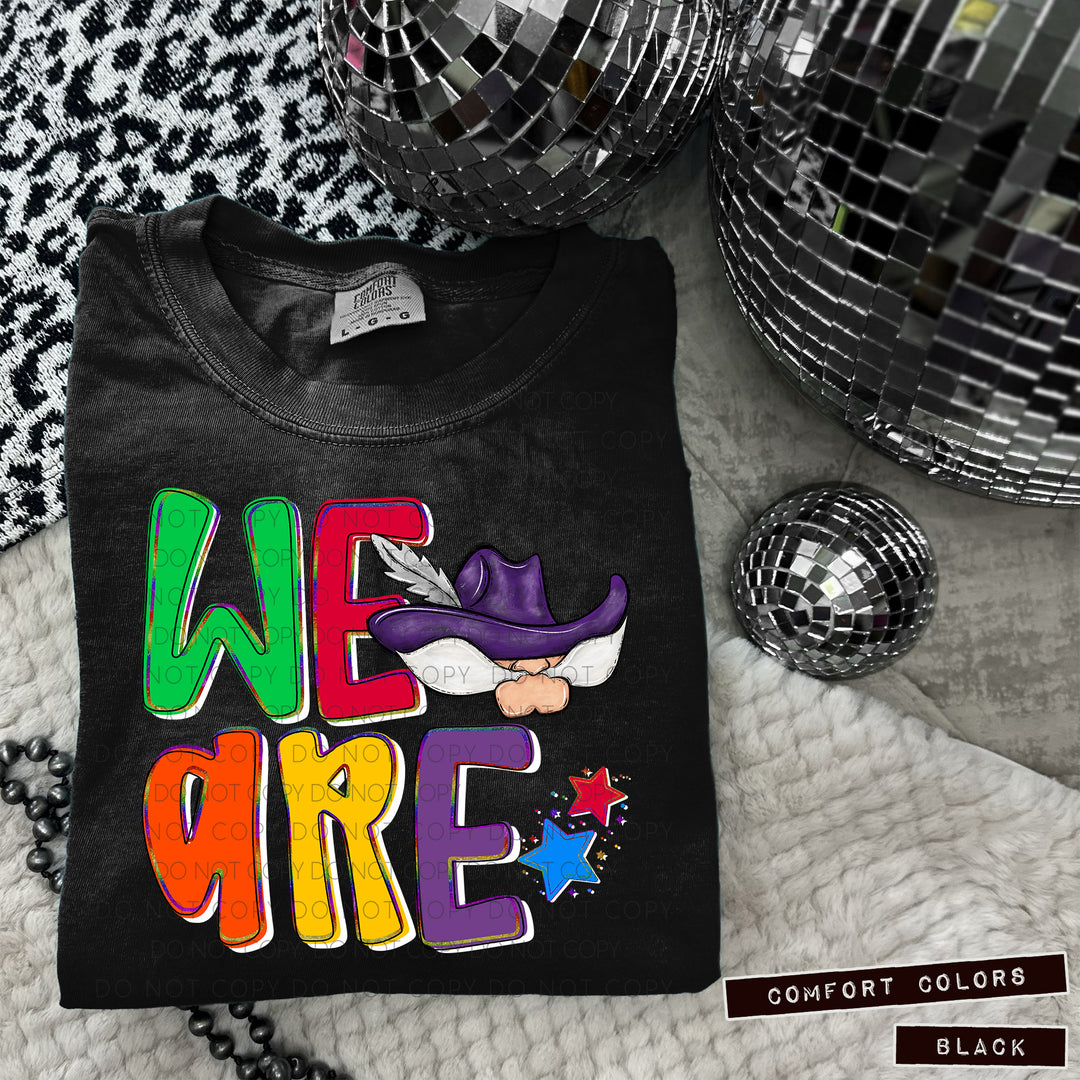 We Are Mascot Heads  DTF Print
