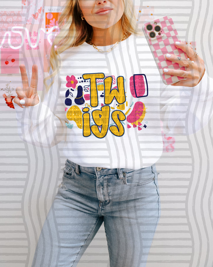 Groovy Mascots DTF Print