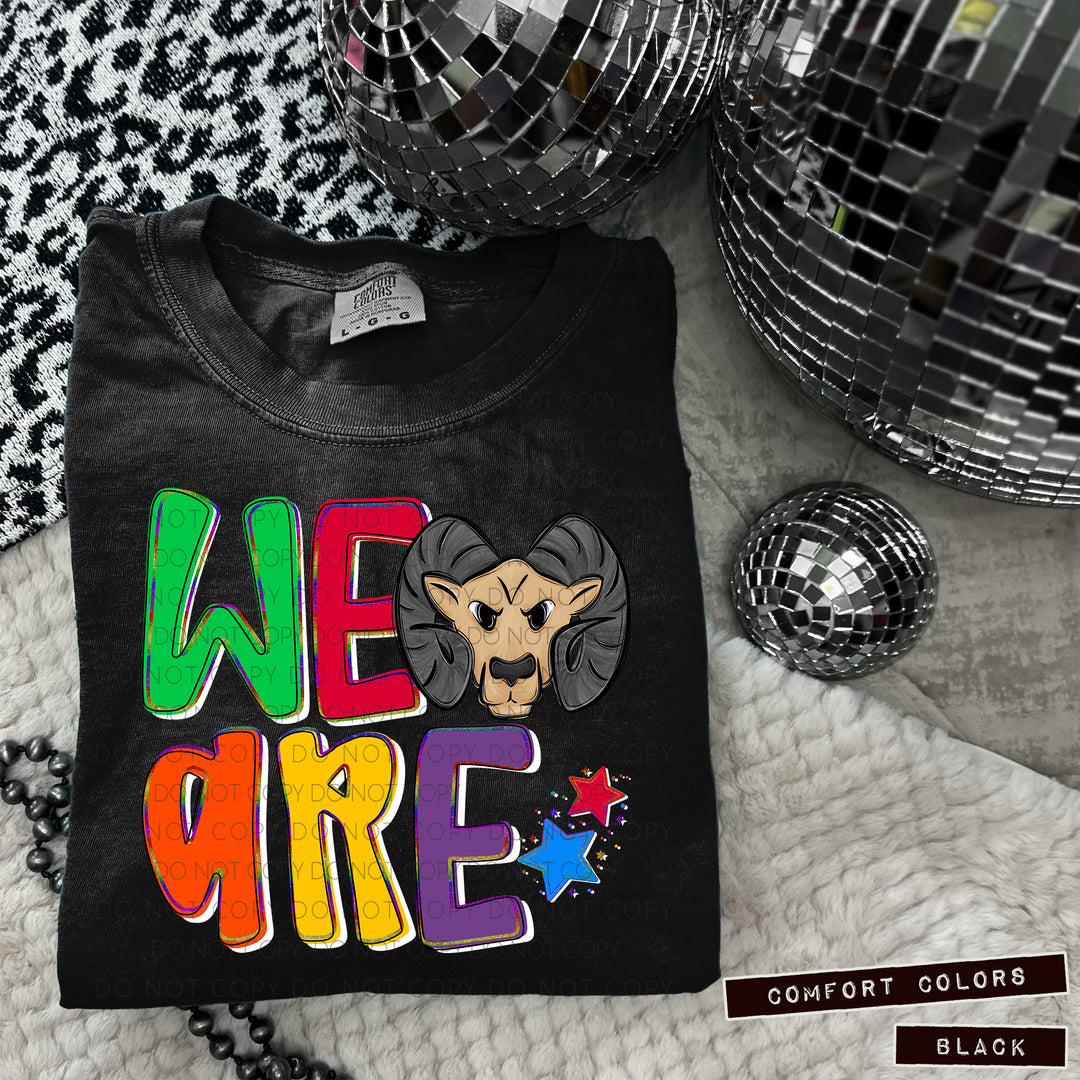 We Are Mascot Heads  DTF Print