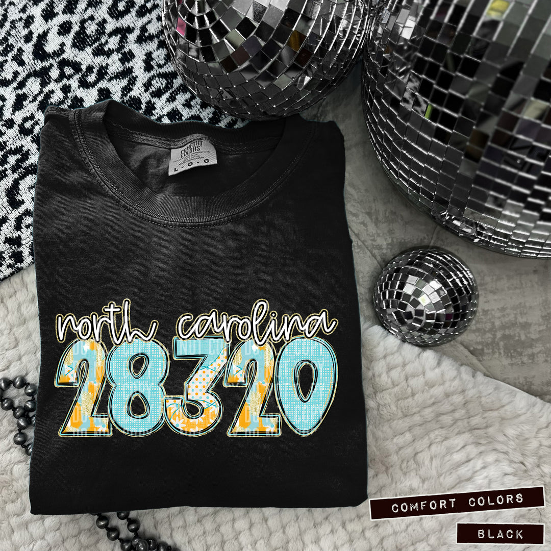 Dotted Daisy Zip Codes No Bows DTF Print